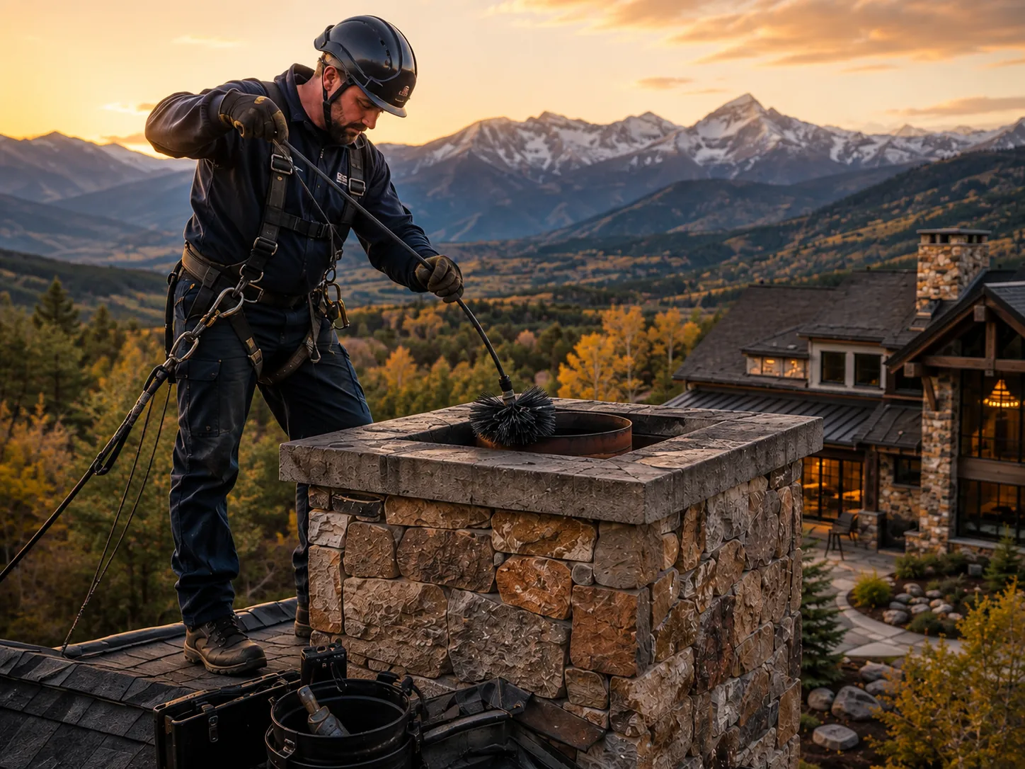 Chimney and fireplace service in Fort Collins, Colorado